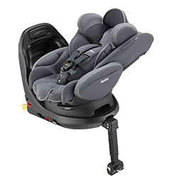 アップリカチャイルドシート　フラディア グロウ ISOFIX セーフティープラス AB ウェーブブルー BL　横向きベッド時