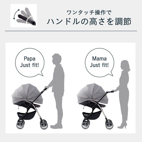 販売 コンビ ホワイトレーベル アンブレッタ 4キャス エッグ