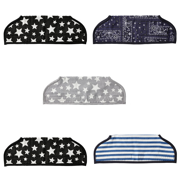 ガーゼネックカバーの色柄です。