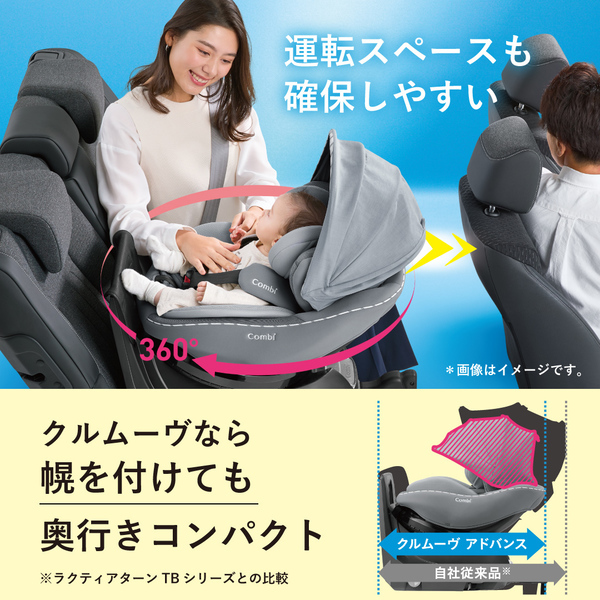 販売 コンビチャイルドシートクルムーヴ アドバンス ISOFIX エッグ